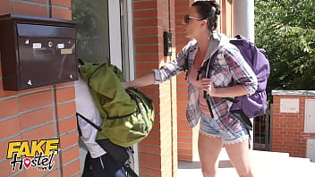 Fake Hostel Cheating Boyfriend Fucks Teen Backpacker With Girlfriend In Next Room