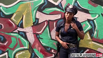 Homeless chick gets fucked by ebony cop – DigitalPlayground