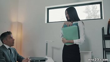 Hot secretary and her big cocked boss – Eliza Ibarra and Mick Blue