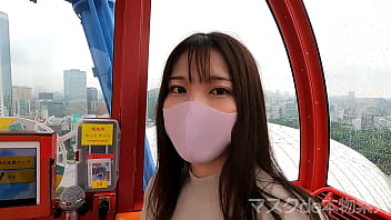 “Mask de real amateur” real “quasi-miss campus” re-advent to FC2! ! , Deep & Blow on the Ferris wheel to the real “Junior Miss Campus” of that authentic famous university,,, Transcendental beautiful features are a must-see, 2nd round of vaginal cum shot,