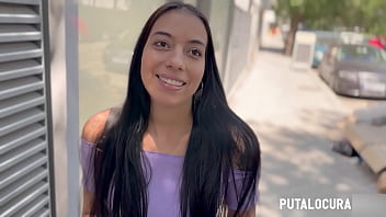 PutaLocura – ValenGMZ is convinced on the street to fuck and swallows my cum in Pilladas.