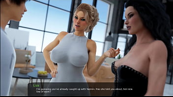 19 – Milfy City – v0.6e – Part 19 – Hot lesbian couple (dubbing)