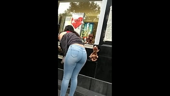 Big ass with tight jeans