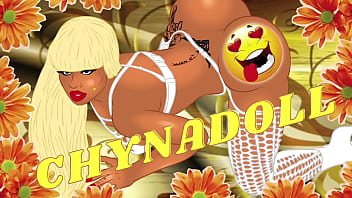 ChynaDoll shakes her big ass booty in an incredible anime cartoon