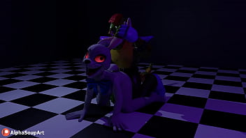 FNAF Vanny fucked by Gator