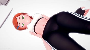 Gwen is not going to do sports to fuck in her bed (ben 10) (adult version)