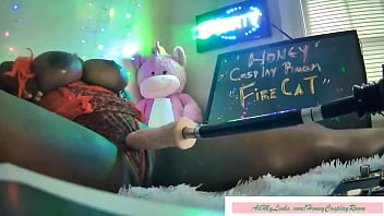 HONEY COSPLAY ROOM – FIRE CAT — SexMachine Fucks so Good