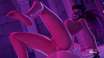 Hot babes having anal sex in a lewd 3d animation by The Count