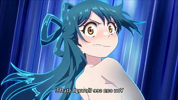 Mato seihei no Sureibu (H Anime) ENF CMNF MMD: See Through X-Ray vision for see blue hair anime nude girls |