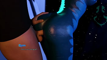 Projekt Passion | Busty Cyberpunk Alien Gets Fucked Hard with Anal Creampie [Gaming] [Visual Novel]