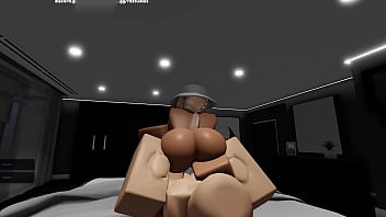 Roblox girlfriend is giving me a time of my life in bedroom.