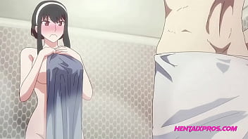 Shower Step Fantasy SEX Between StepSis and Bro – ANIME HENTAI