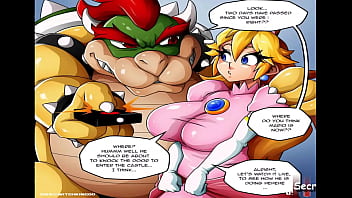 Super Mario Princess Peach Pt. 1 – The Princess is being fucked in the ass by Bowser while Mario is fighting to get to her || Cartoon Comic Parody Porn xxx