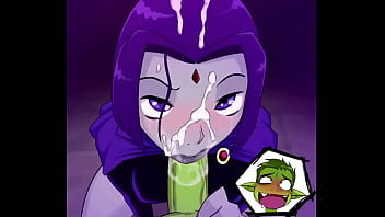 Teen Titans Raven x Beast Boy Hentai