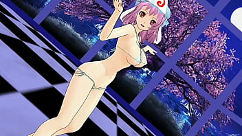 Yuyuko Saigyouji touhou mmd r18